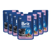 Konservuotas ėdalas katėms Brit Premium White Fish Kitten, 100 g, 24 vnt.
