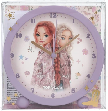 Topmodel - Alarm Clock COWGIRL - Purple