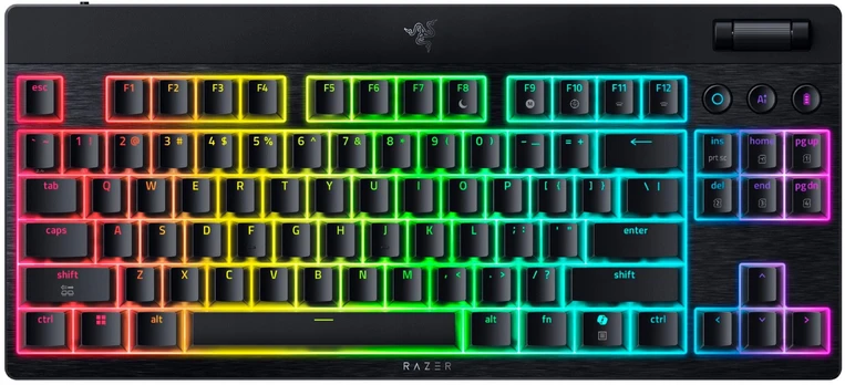 Razer BlackWidow V4 Low-Profile Tenkeyless HyperSpeed, Orange Switch, US