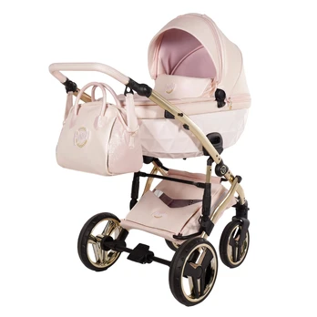Junama Candy Premium Pearl Pink Vežimėlis 2 in 1
