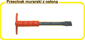 Juco Mūrinis kaltas su apsauga 19x450mm
