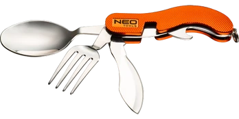 Neo Camping kišeninis peilis oranžinis (63-027)