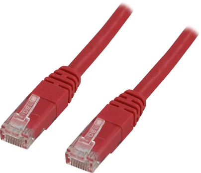 Kabelis DELTACO U/UTP Cat6 2m raudonas / TP-62R