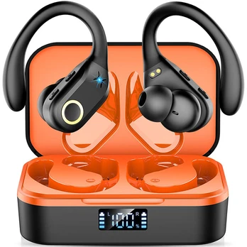 Sportinės Bluetooth 5.3 ausinės, atsparios IPX7