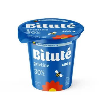 Grietinė BITUTĖ, 30% rieb., 400 g