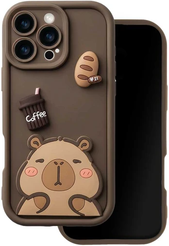 Dėklas Telforceone Ultra Trendy 3D case for Samsung Galaxy S26 Plus capybara