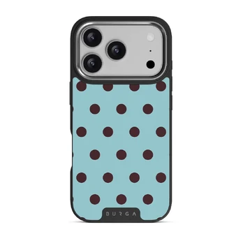 Aqua Mocha - iPhone 17 Pro Case, Elite Dark (MagSafe) / Silver