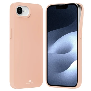 Dėklas Mercury Soft Iphone 16E smėlio pink sand