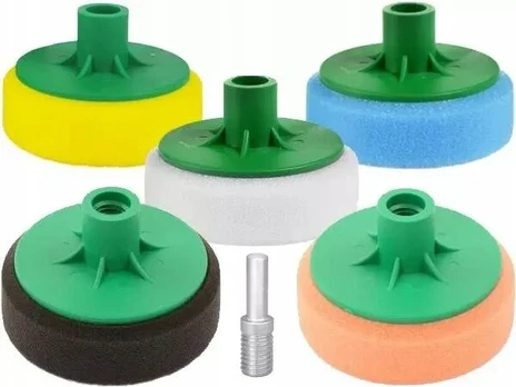 Boll poliravimo kempinės mini 5 vnt. 80mm + adapteris M14
