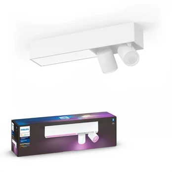Lubinis šviestuvas Philips Hue Centris 2 taškų baltas specialios formos BT