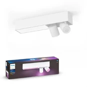 Lubinis šviestuvas Philips Hue Centris 2 taškų baltas specialios formos BT kaina