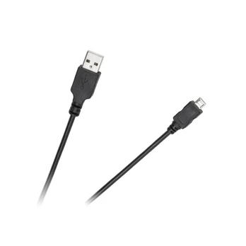 OEM USB-A į Micro-USB įkrovimo laidas, juodas