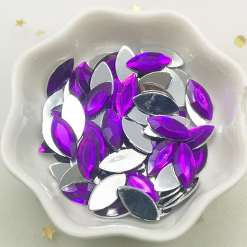 Derva akrilas, 100 vnt, Violetinė