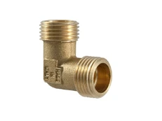 Alkūnė TDM Brass 212L, 90 °, 3/4", žalvaris kaina