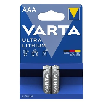 AAA baterija Varta Lithium , 2 vnt.