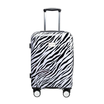 Mažas lagaminas Beverly Hills, S, zebra