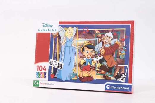 Clementoni CLE puzzle 104 SuperKolor Pinocchio 25756