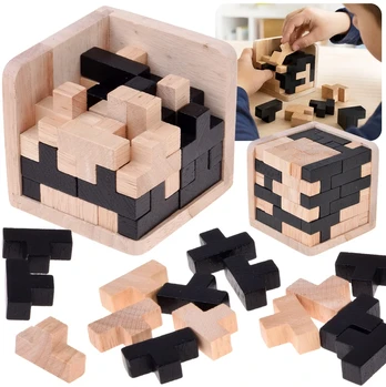 Medinis loginis kubas "Tetris"