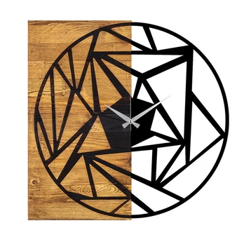 Sieninis laikrodis Wooden Clock 36