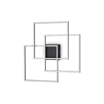 Ideal Lux Lubinis Šviestuvas FRAME PL QUADRATO NERO
