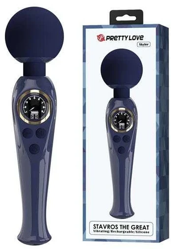 PRETTY LOVE - SKYLER BLUE WAND VIBRATOR