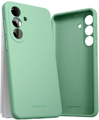 Mercury Silikoninis dėklas „Samsung Galaxy S26+“, žalias