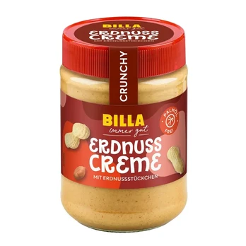 Traškus riešutų kremas BILLA, 350 g