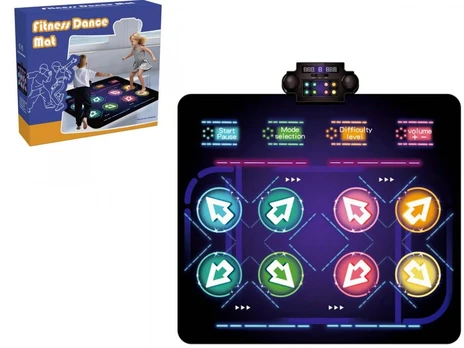 Dance mat for 2 players
