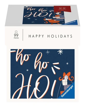Dėlionė Ravensburger Happy Holidays, 26 cm x 18 cm, 99 dal.
