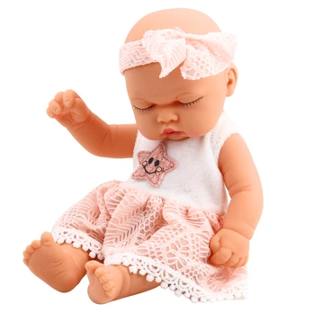 Lėlė - kūdikis Sleeping, 24 cm, Balta