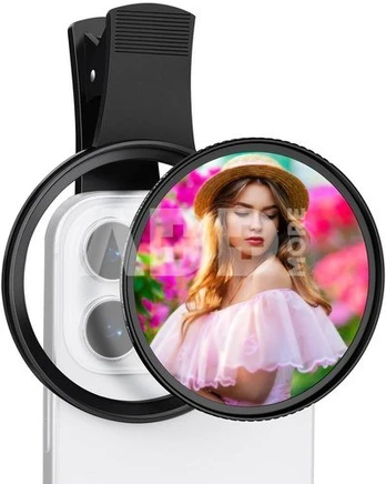K&F Concept K&F 67mm Clip-on Black Mist 1/4 Phone Camera Lens Filter
