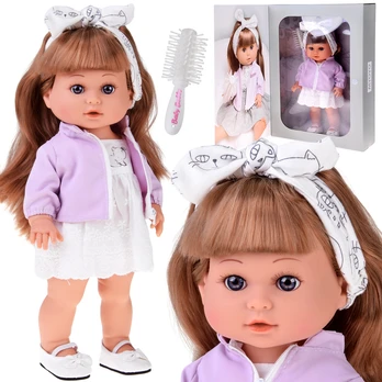 Lėlė - vaikas Cute Jasmine, 38 cm, balta
