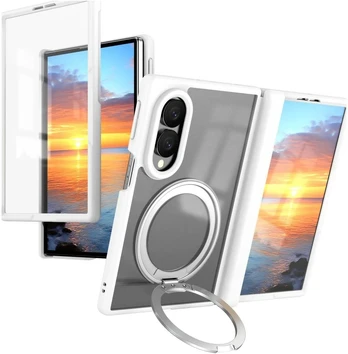 Dėklas Beline MagRing 360 do Samsung Galaxy Fold8 Ultra balta