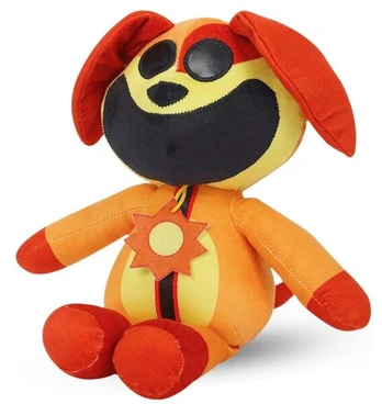 Pliušinis žaislas oranžinis šuo DogDay Smiling Critters, 30cm