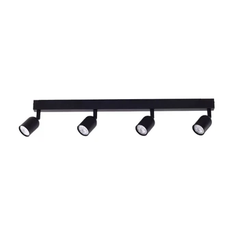 Lubinis šviestuvas TK LIGHTING TOP BLACK,  4xGU10  LED max 10W