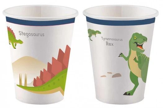 Amscan Paper cups 250ml 8pcs