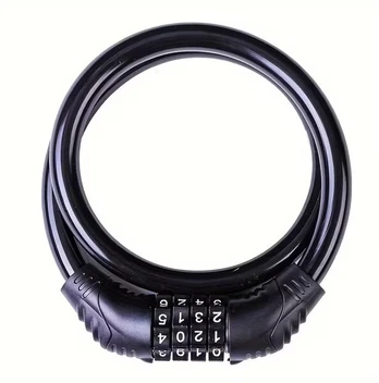 Dviračio spyna, 60 cm, juoda