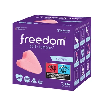 FREEDOM tamponai NORMAL, 3 vnt.