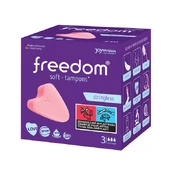 FREEDOM tamponai NORMAL, 3 vnt. kaina