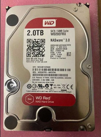 Western Digital WD Raudona 2TB 24x7 ****