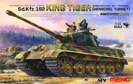 Meng Model - Tank Sd.Kfz.182 "King Tiger", 1/35, TS-031 kaina
