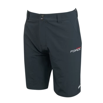 Šortai FORCE Blade MTB (juodi) L