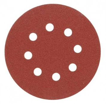 HÕGERT Abrazyvinis diskas su skylutėmis 5vnt. 125MM G40 5vnt.