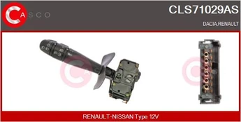 Vairo kolonėlės jungiklis CASCO CLS71029AS