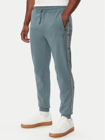 Guess Sportinės kelnės Z2YB19 K6ZS1 Mėlyna Regular Fit