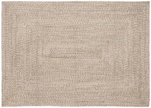Kilimas Natūrali ir balta 120 x 170 cm Džiutas