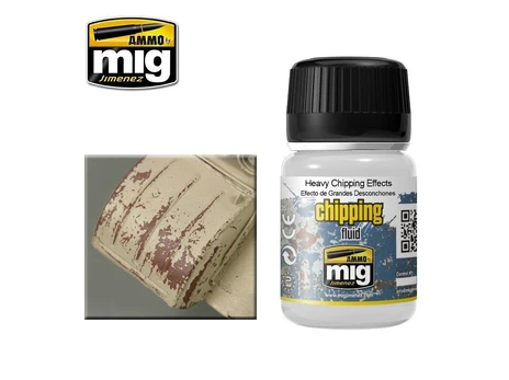 AMMO by MIG Jimenez AMMO MIG - Sendinimo priemonė HEAVY CHIPPING EFFECTS, 35ml, 2011