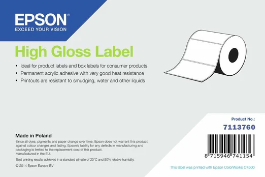 Epson HIGH GLOSS LABEL DIE-CUT ROLL