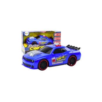 Lean Toys Race Car Lights Sounds Opening Engine Mėlyna