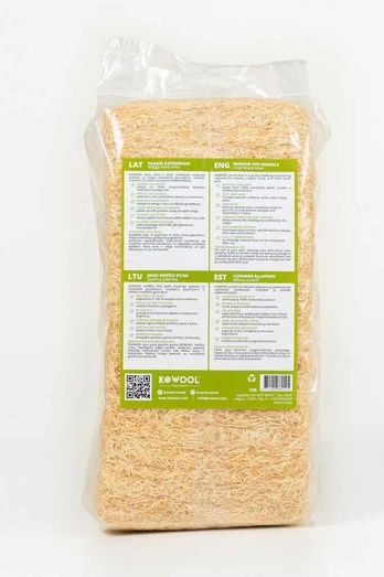 Pakaiši koka dzīvniekiem 1kg